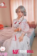 DOLLSENIOR 萌音(Mengyin) フルシリコン ノーマル肌 顎機能追加可 楚々 ラブドール - 画像 (6)