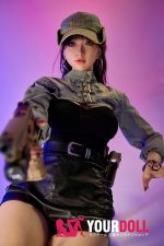 Sangedoll 彩月 #41 158cm Eカップ 顎機能追加可 フルシリコン リアルな肌質感付き かっこいい 美人 ラブドール - 画像 (4)