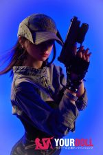 Sangedoll 彩月 #41 158cm Eカップ 顎機能追加可 フルシリコン リアルな肌質感付き かっこいい 美人 ラブドール - 画像 (8)