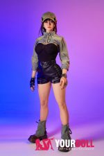 Sangedoll 彩月 #41 158cm Eカップ 顎機能追加可 フルシリコン リアルな肌質感付き かっこいい 美人 ラブドール - 画像 (13)