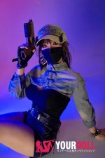 Sangedoll 彩月 #41 158cm Eカップ 顎機能追加可 フルシリコン リアルな肌質感付き かっこいい 美人 ラブドール - 画像 (7)