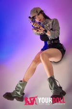 Sangedoll 彩月 #41 158cm Eカップ 顎機能追加可 フルシリコン リアルな肌質感付き かっこいい 美人 ラブドール - 画像 (12)