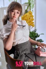 Sangedoll 筱诺 #28 158cm Eカップ 顎機能追加可 フルシリコン リアルな肌質感付き 美人OL 美乳 眼鏡娘 ラブドール - 画像 (11)
