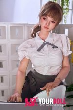 Sangedoll 筱诺 #28 158cm Eカップ 顎機能追加可 フルシリコン リアルな肌質感付き 美人OL 美乳 眼鏡娘 ラブドール - 画像 (15)