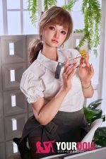 Sangedoll 筱诺 #28 158cm Eカップ 顎機能追加可 フルシリコン リアルな肌質感付き 美人OL 美乳 眼鏡娘 ラブドール - 画像 (2)