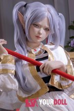 XY Doll Fleurine #BY012 158cm Dカップ フルシリコン ボディ選択可 コスプレ系 綺麗 エルフの付け耳 麻呂眉 ラブドール