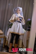 XY Doll Fleurine #BY012 158cm Dカップ フルシリコン ボディ選択可 コスプレ系 綺麗 エルフの付け耳 麻呂眉 ラブドール - 画像 (6)