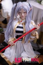 XY Doll Fleurine #BY012 158cm Dカップ フルシリコン ボディ選択可 コスプレ系 綺麗 エルフの付け耳 麻呂眉 ラブドール - 画像 (2)