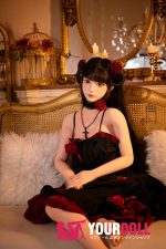XY Doll Lena #SM017 158cm Dカップ フルシリコン 顎機能追加可 ボディ選択可 ゴシック 気品 美人 ラブドール - 画像 (7)