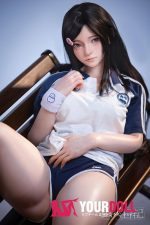 蛍火日記 菜々子 151cm Aカップ 顎機能追加可 フルシリコン 楚々 ちっぱい ショートパンツ ラブドール - 画像 (7)