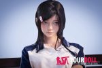 蛍火日記 菜々子 151cm Aカップ 顎機能追加可 フルシリコン 楚々 ちっぱい ショートパンツ ラブドール - 画像 (16)