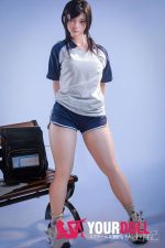 蛍火日記 菜々子 151cm Aカップ 顎機能追加可 フルシリコン 楚々 ちっぱい ショートパンツ ラブドール - 画像 (10)