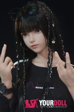 Fudoll 小璐 #J024 150cm Bカップ フルシリコン 顎機能付き ボディ選択可 楚々 クール系 等身大 ラブドール - 画像 (4)