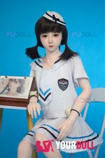 Fudoll 小樱桃 顎機能付き 135cm Aカップ フルシリコン ホワイト肌 ボディ選択可 セーラー服 未熟 無垢 ラブドール 新品 - 画像 (12)