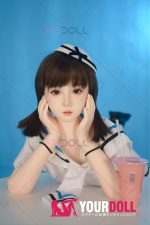 Fudoll 小樱桃 顎機能付き 135cm Aカップ フルシリコン ホワイト肌 ボディ選択可 セーラー服 未熟 無垢 ラブドール 新品 - 画像 (5)