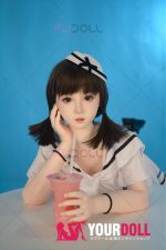 Fudoll 小樱桃 顎機能付き 135cm Aカップ フルシリコン ホワイト肌 ボディ選択可 セーラー服 未熟 無垢 ラブドール 新品 - 画像 (6)