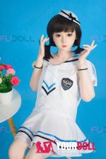 Fudoll 小樱桃 顎機能付き 135cm Aカップ フルシリコン ホワイト肌 ボディ選択可 セーラー服 未熟 無垢 ラブドール 新品 - 画像 (8)