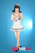 Fudoll 小樱桃 顎機能付き 135cm Aカップ フルシリコン ホワイト肌 ボディ選択可 セーラー服 未熟 無垢 ラブドール 新品 - 画像 (24)