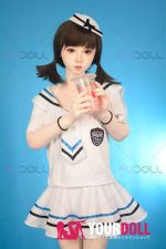 Fudoll 小樱桃 顎機能付き 135cm Aカップ フルシリコン ホワイト肌 ボディ選択可 セーラー服 未熟 無垢 ラブドール 新品 - 画像 (9)