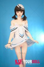 Fudoll 小樱桃 顎機能付き 135cm Aカップ フルシリコン ホワイト肌 ボディ選択可 セーラー服 未熟 無垢 ラブドール 新品 - 画像 (18)