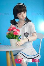 Fudoll 小樱桃 顎機能付き 135cm Aカップ フルシリコン ホワイト肌 ボディ選択可 セーラー服 未熟 無垢 ラブドール 新品 - 画像 (11)