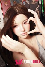 Fudoll 小北 #J032 157cm Iカップ フルシリコン リアルな肌質感付き 顎機能付き 爆乳 美人 ラブドール - 画像 (3)