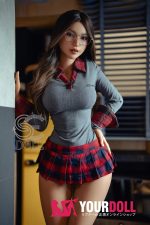Sedoll Kitty.G #069SO 161cm Eカップ Wheat肌 フルシリコン リアルな肌質感付き セクシー 眼鏡娘 ラブドール 新品 - 画像 (13)