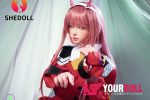 Shedoll Nanxi(南溪) 152cm Aカップ シリコンヘッド+TPEボディ コスプレ系 等身大 ラブドール - 画像 (9)
