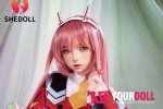 Shedoll Nanxi(南溪) 152cm Aカップ シリコンヘッド+TPEボディ コスプレ系 等身大 ラブドール - 画像 (8)