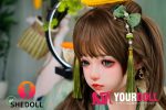 Shedoll Ailin(艾琳) 156cm Eカップ フルシリコン 顎機能追加可 艶やか 等身大 エルフ耳 ラブドール - 画像 (8)