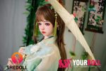 Shedoll Ailin(艾琳) 156cm Eカップ フルシリコン 顎機能追加可 艶やか 等身大 エルフ耳 ラブドール - 画像 (12)