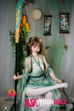 Shedoll Ailin(艾琳) 156cm Eカップ フルシリコン 顎機能追加可 艶やか 等身大 エルフ耳 ラブドール - 画像 (6)