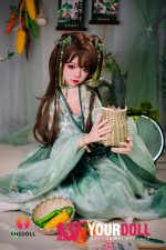 Shedoll Ailin(艾琳) 156cm Eカップ フルシリコン 顎機能追加可 艶やか 等身大 エルフ耳 ラブドール - 画像 (4)