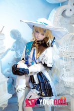 Shedoll Xixi(熙熙) 152cm Aカップ シリコンヘッド+TPEボディ コスプレ系 スリム ラブドール - 画像 (5)
