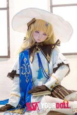 Shedoll Xixi(熙熙) 152cm Aカップ シリコンヘッド+TPEボディ コスプレ系 スリム ラブドール - 画像 (4)