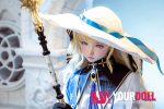 Shedoll Xixi(熙熙) 152cm Aカップ シリコンヘッド+TPEボディ コスプレ系 スリム ラブドール - 画像 (17)