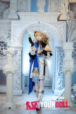 Shedoll Xixi(熙熙) 152cm Aカップ シリコンヘッド+TPEボディ コスプレ系 スリム ラブドール - 画像 (10)