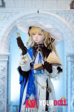Shedoll Xixi(熙熙) 152cm Aカップ シリコンヘッド+TPEボディ コスプレ系 スリム ラブドール - 画像 (6)