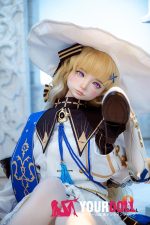 Shedoll Xixi(熙熙) 152cm Aカップ シリコンヘッド+TPEボディ コスプレ系 スリム ラブドール - 画像 (2)