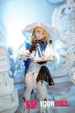 Shedoll Xixi(熙熙) 152cm Aカップ シリコンヘッド+TPEボディ コスプレ系 スリム ラブドール - 画像 (12)