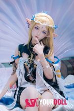 Shedoll Ailin(艾琳) 152cm Aカップ フルシリコン コスプレ系 エルフ耳 綺麗 ラブドール - 画像 (15)