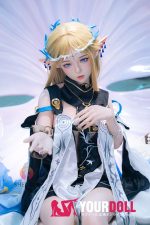 Shedoll Ailin(艾琳) 152cm Aカップ フルシリコン コスプレ系 エルフ耳 綺麗 ラブドール - 画像 (10)
