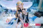 Shedoll Ailin(艾琳) 152cm Aカップ フルシリコン コスプレ系 エルフ耳 綺麗 ラブドール - 画像 (21)