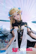 Shedoll Ailin(艾琳) 152cm Aカップ フルシリコン コスプレ系 エルフ耳 綺麗 ラブドール - 画像 (5)