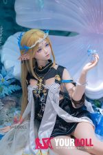 Shedoll Ailin(艾琳) 152cm Aカップ フルシリコン コスプレ系 エルフ耳 綺麗 ラブドール - 画像 (4)