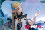 Shedoll Ailin(艾琳) 152cm Aカップ フルシリコン コスプレ系 エルフ耳 綺麗 ラブドール - 画像 (17)