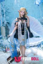 Shedoll Ailin(艾琳) 152cm Aカップ フルシリコン コスプレ系 エルフ耳 綺麗 ラブドール - 画像 (3)