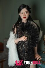Starpery Kelly 176cm Cカップ Light tan肌 フルシリコン ボディ材質選択可 艶美 チャイナドレス 長身美女 ラブドール - 画像 (14)