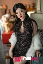 Starpery Kelly 176cm Cカップ Light tan肌 フルシリコン ボディ材質選択可 艶美 チャイナドレス 長身美女 ラブドール - 画像 (10)
