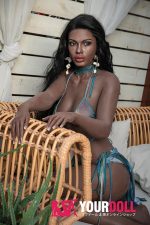 Starpery Keisha 174cm Dカップ Cocoa肌 フルシリコン ボディ材質選択可 長身 美乳 ラブドール - 画像 (8)